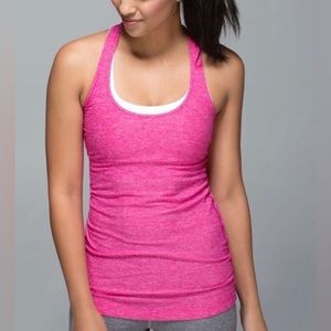 Lululemon Cool Racerback Heathered Jewelled Magenta
Release Date: 5/2015